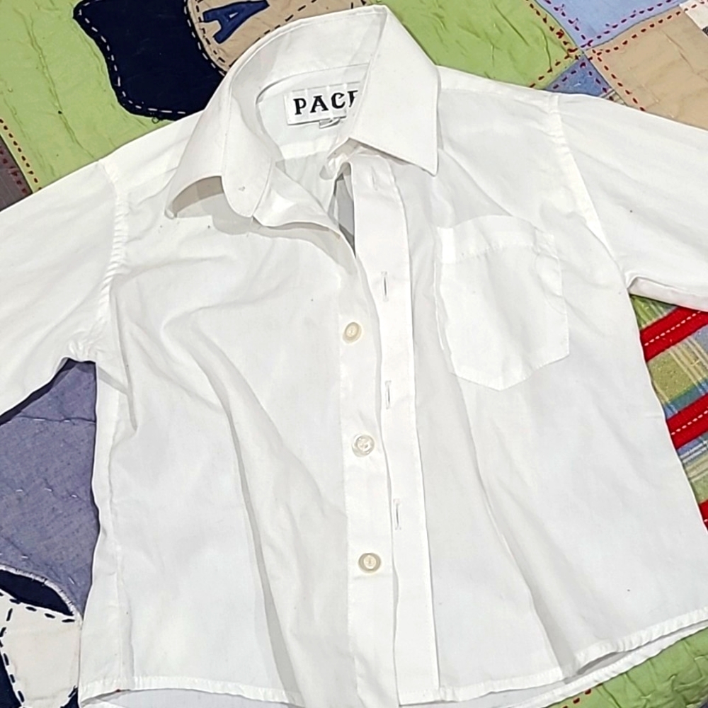 Never worn  Size 4.  Pace brand. white 👔